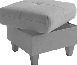 sit&more Polsterhocker »Pamela, B: 58 cm« 1 Stk. tlg. verschiedene Farben und Stoffe,bis 120 kg belastbar