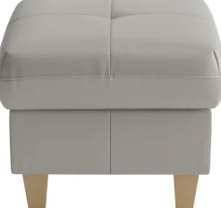 sit&more Polsterhocker »Pamela, Leder, B: 58 cm« 1 Stk. tlg. mit praktischen Stauraum, hochwertige Qualität, verschiedene Farben