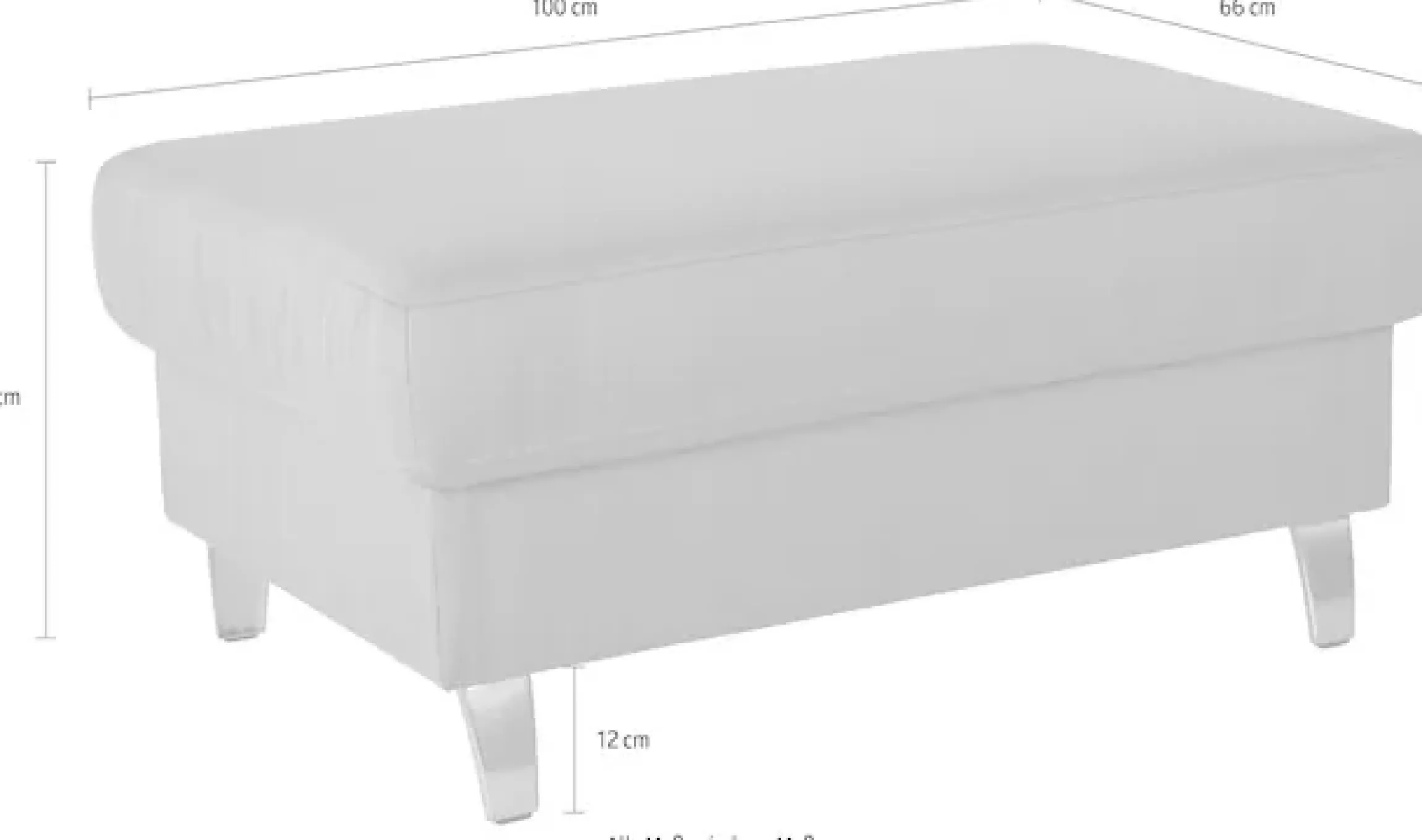 sit&more Polsterhocker »Sorano«