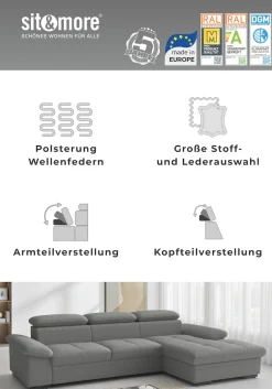 sit&more Polsterhocker »Viola, B: 102 cm« mit praktischen Stauraum