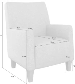 sit&more Sessel »Bosse« mit Federkern