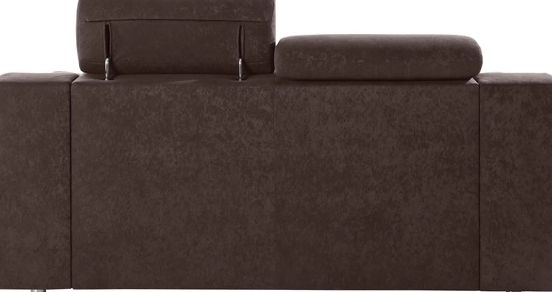 sit&more 2-Sitzer »Andiamo, B: 180 cm, Kopfteilverstellung, komfortable Sitzhöhe 43 cm« Frei im Raum stellbar, hochwertige Verarbeitung, stilvolles Design