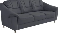 sit&more 3-Sitzer »Salsa, B: 202 cm, Federkern-Polsterung, komfortable Sitzhöhe 45 cm« Frei im Raum stellbar, 110 kg je Sitzplatz, zeitloses Design