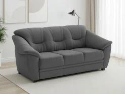 sit&more 3-Sitzer »Savona, B: 198 cm, Federkern, Komfortsitzhöhe 46 cm« optional Schlaffunktion, Liegefläche 190x137cm, Stoff- & Lederauswahl
