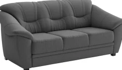 sit&more 3-Sitzer »Savona, B: 198 cm, Federkern, Komfortsitzhöhe 46 cm« optional Schlaffunktion, Liegefläche 190x137cm, Stoff- & Lederauswahl