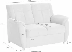 sit&more 2-Sitzer »Sonoma« mit Federkern