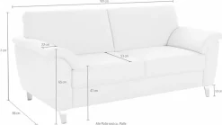 sit&more 2,5-Sitzer »Texel« inklusive Federkern