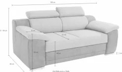sit&more 2-Sitzer »Xenia«