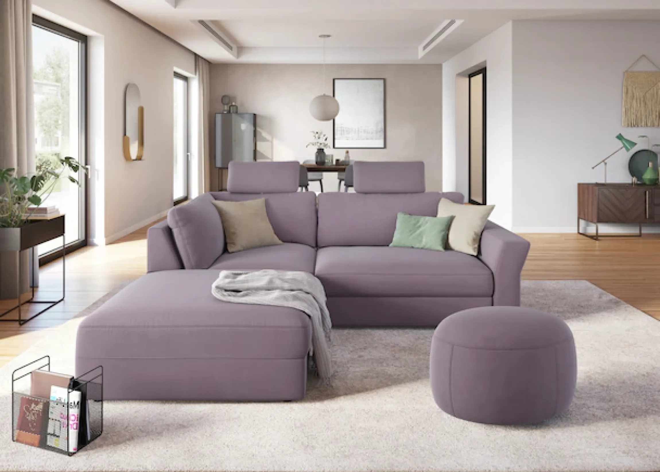 sit&more Sofa-Kopfstütze »Cadabra« 2er Set
