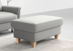 sit&more Stauraumhocker »Farö« mit Stauraum und Federkern und naturfarbenen Füßen