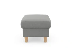 sit&more Stauraumhocker »Farö« mit Stauraum und Federkern und naturfarbenen Füßen