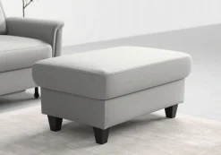 sit&more Stauraumhocker »Farö« mit Stauraum und Federkern und wengefarbenen Füßen
