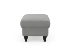 sit&more Stauraumhocker »Farö« mit Stauraum und Federkern und wengefarbenen Füßen