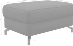 sit&more Stauraumhocker »Scarlett« mit Stauraum