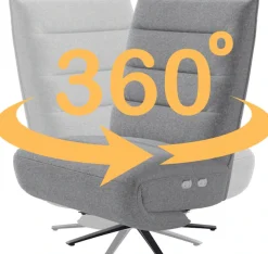 sit&more TV-Sessel »Eve« mit Herz-Waage und 2 Motoren, Bedienfelder im Sitz