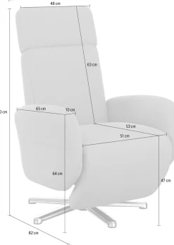 sit&more TV-Sessel »Grenoble, inkl. Kopfteilverstellung« wahlweise mit 2 Motoren, Akku & Aufstehhilfe
