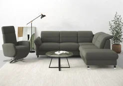 sit&more TV-Sessel »Grenoble, inkl. Kopfteilverstellung« wahlweise mit 2 Motoren, Akku & Aufstehhilfe