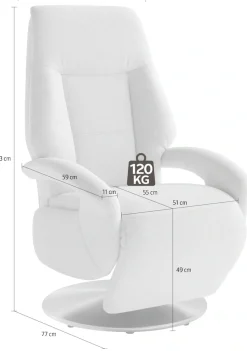 sit&more TV-Sessel »Invito« in Größe L, wahlweise mit Motor und Aufstehhilfe