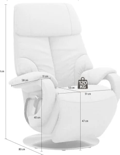 sit&more TV-Sessel »Invito« wahlweise mit Motor und Aufstehhilfe