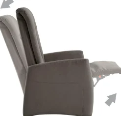 sit&more TV-Sessel »Melissa« wahlweise elektrisch oder manuell verstellbar, optional Aufstehhilfe