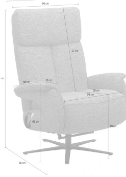 sit&more TV-Sessel »Triple Seven Xtra large, bis 200kg belastbar, mit Herz-Waage Funktion« inkl. Kopfteil- & Drehfunktion, wahlweise mit Akku und Aufstehhilfe