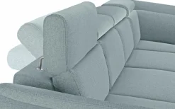 sit&more Wohnlandschaft »Avignon U-Form« optional Schlaffunktion & Stauraum, inklusive Kopfteilverstellung
