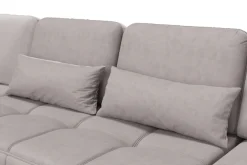 sit&more Wohnlandschaft »Bendigo U-Form« inklusive Sitztiefenverstellung, Bodenfreiheit 12 cm, in 2 Fußfarben