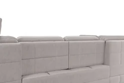 sit&more Wohnlandschaft »Bendigo U-Form« inklusive Sitztiefenverstellung, Bodenfreiheit 12 cm, in 2 Fußfarben