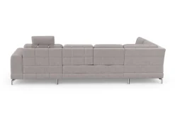 sit&more Wohnlandschaft »Bendigo U-Form« inklusive Sitztiefenverstellung, Bodenfreiheit 12 cm, in 2 Fußfarben