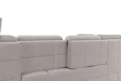 sit&more Wohnlandschaft »Bendigo U-Form« inklusive Sitztiefenverstellung, Bodenfreiheit 12 cm, in 2 Fußfarben
