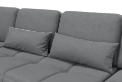 sit&more Wohnlandschaft »Bendigo U-Form« inklusive Sitztiefenverstellung, Bodenfreiheit 15 cm, in 2 Fußfarben