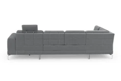 sit&more Wohnlandschaft »Bendigo U-Form« inklusive Sitztiefenverstellung, Bodenfreiheit 15 cm, in 2 Fußfarben