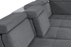 sit&more Wohnlandschaft »Gizeh U-Form« 15 cm Fußhöhe, inklusive Sitztiefenverstellung und Kopfteilverstellung