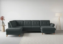 sit&more Wohnlandschaft »Göteborg« inkl. Sitztiefenverstellung, wahlweise mit Bettfunktion & Bettkasten