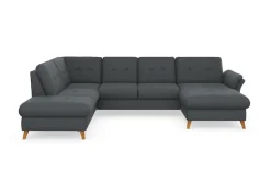 sit&more Wohnlandschaft »Göteborg« inkl. Sitztiefenverstellung, wahlweise mit Bettfunktion & Bettkasten