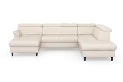 sit&more Wohnlandschaft »Marano U-Form« inklusive Kopfteilverstellung, optional Schlaffunktion & Bettkasten