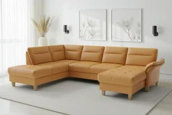 sit&more Wohnlandschaft »Pamela, U-Form, B: 292 cm, Leder«
