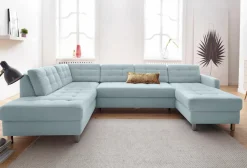 sit&more Wohnlandschaft »Picasso U-Form« wahlweise mit Schlaffunktion und Bettkasten