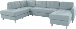 sit&more Wohnlandschaft »Picasso U-Form« wahlweise mit Schlaffunktion und Bettkasten