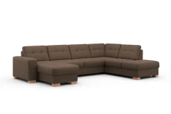 sit&more Wohnlandschaft »Quincy U-Form« wahlweise mit Schlaffunktion und Bettkasten