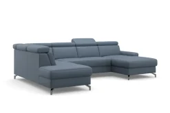sit&more Wohnlandschaft »Scarlett U-Form« inklusive Kopfteilverstellung, optional Schlaffunktion & Bettkasten