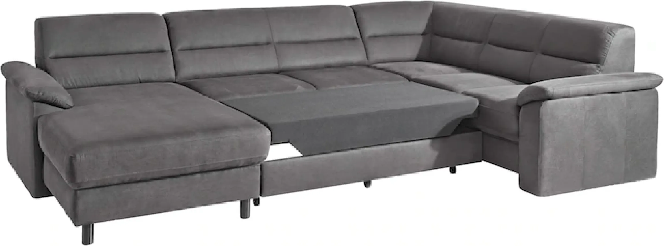 sit&more Wohnlandschaft »Top Ascara U-Form« inklusive Boxspring/Federkern-Polsterung, wahlweise mit Schlaffunktion