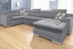 sit&more Wohnlandschaft »Top Andiamo U-Form« mit Kopfteilverstellung, wahlweise mit Schlaffunktion