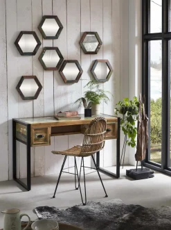 SIT Rattanstuhl »Elche aus Natur-Rattan mit Fischgräten-Optik« () Fischgräten-Optik im Rückenbereich für markantes Rattan-Design