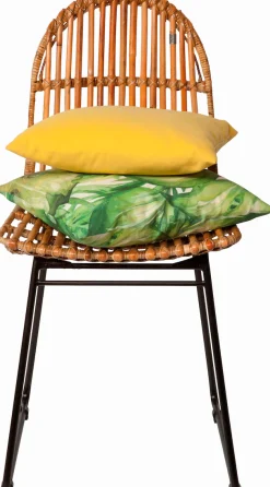 SIT Rattanstuhl »2er-Set T-Rattan Chair Natur Rattan Metall Schwarz« (Set) 2 Stk.2er Set Rattanstühle mit Metallgestell im modernen Naturdesign