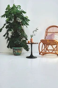 SIT Schaukelstuhl »Kampala aus naturbelassenem Rattan mit Metallmanschette« () Rattan-Schaukelstuhl mit natürlicher Optik