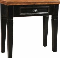 SIT Telefontisch »CORSICA mit Schublade im Shabby-Chic Vintage-Stil« Praktische Schublade mit dekorativem Muschelgriff aus Metall