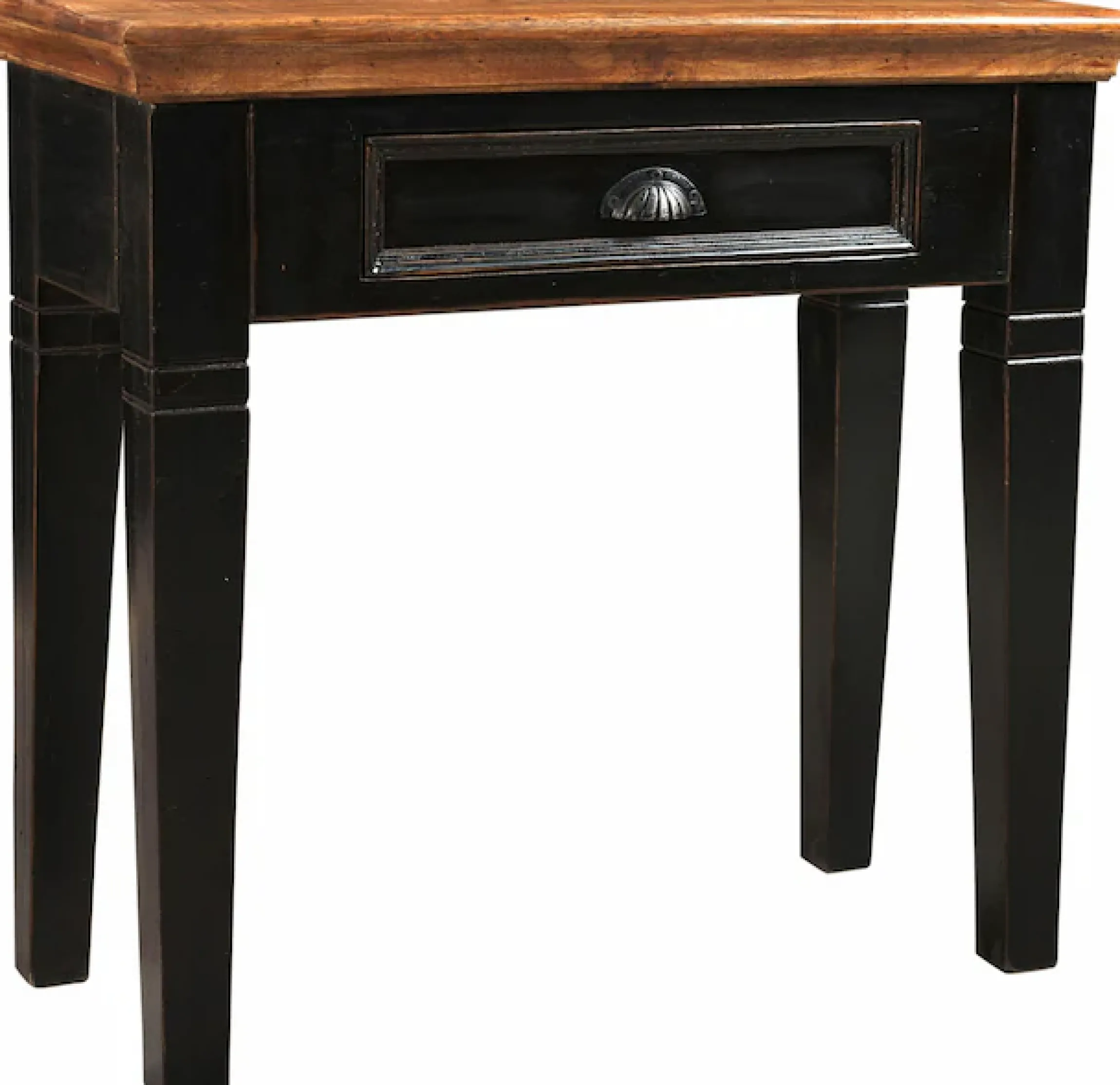 SIT Telefontisch »CORSICA mit Schublade im Shabby-Chic Vintage-Stil« Praktische Schublade mit dekorativem Muschelgriff aus Metall