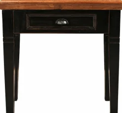 SIT Telefontisch »CORSICA mit Schublade im Shabby-Chic Vintage-Stil« Praktische Schublade mit dekorativem Muschelgriff aus Metall