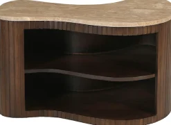 SIT TV-Board »Dallas aus Mango massiv mit Lamellenfront & 2 offenen Fächern« 1 Stk. tlg. 2-in-1 als TV-Board oder Couchtisch mit Lamellenfront